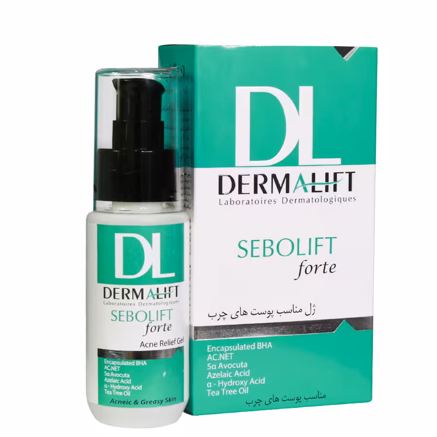 ژل سبولیفت فورت درمالیفت مناسب پوست چرب Dermalift