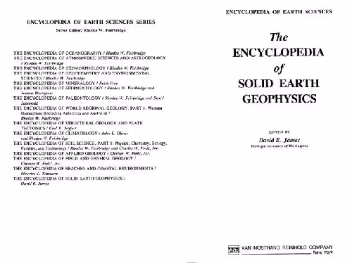 خرید و دانلود نسخه کامل کتاب Solid Earth Geophysics Encyclopedia