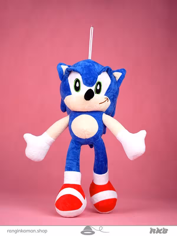 عروسک سونیک آبی سایز2 Blue Sonic doll