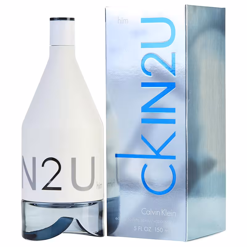 ادو تویلت مردانه کلوین کلاین مدل سی کی این تویو فور هیم CK IN2U For Him حجم 100 میلی لیتر | Calvin klein CK IN2U For Him Eau De Toilette For Men 100 ml