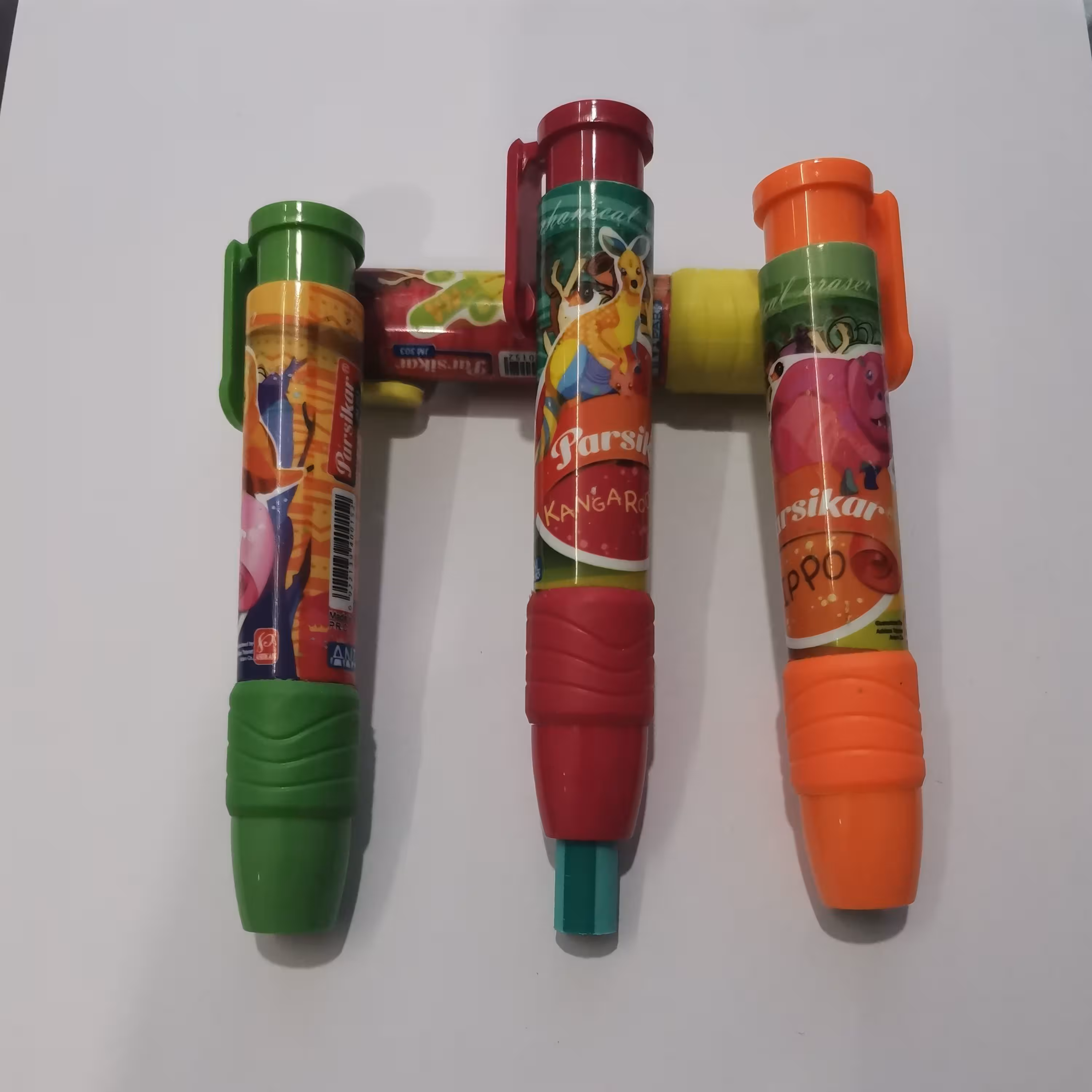 پاکن فشاری رنگی پارسیکار