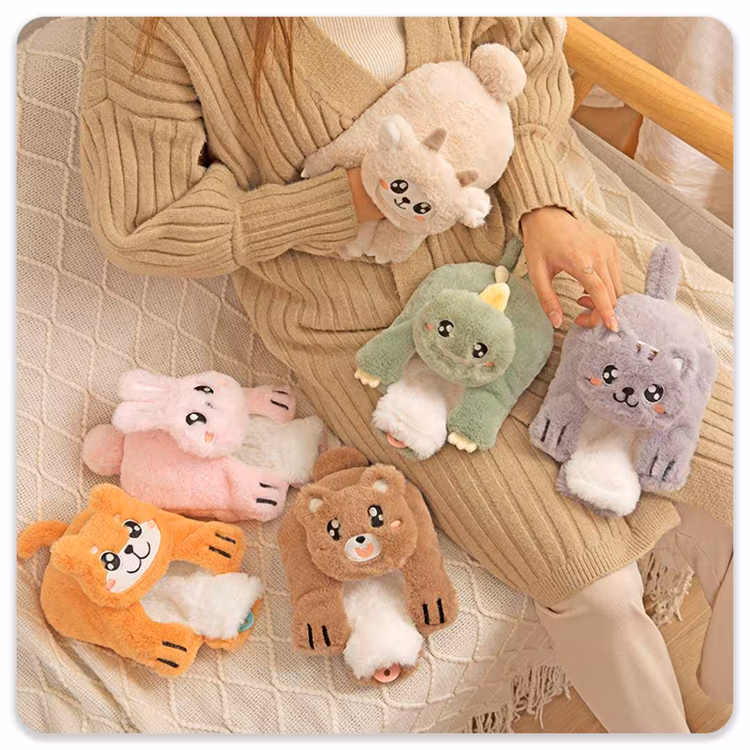 کیسه آب گرم عروسکی برجسته