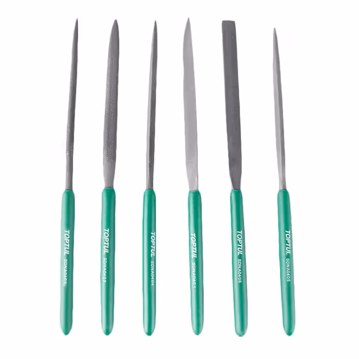 ست 6 عددی سوهان سوزنی تاپ تول مدل GNBA0601