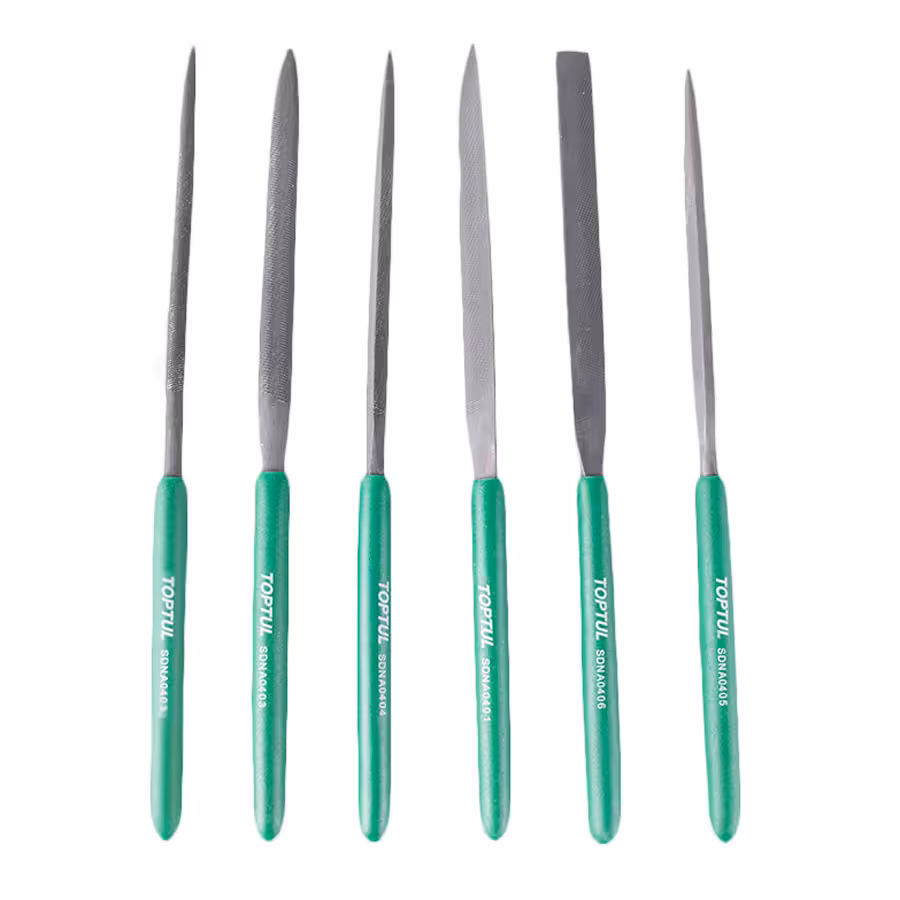 ست 6 عددی سوهان سوزنی تاپ تول مدل GNBA0601