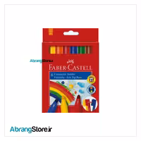 ماژیک کانکتور ( درب چسبان ) جامبو 6 رنگ فابرکاستل