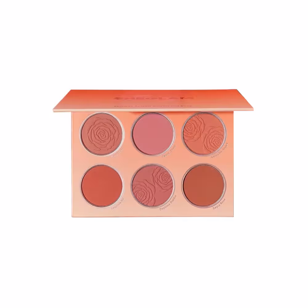 پالت رژگونه شیگلم مدل Floral Flush