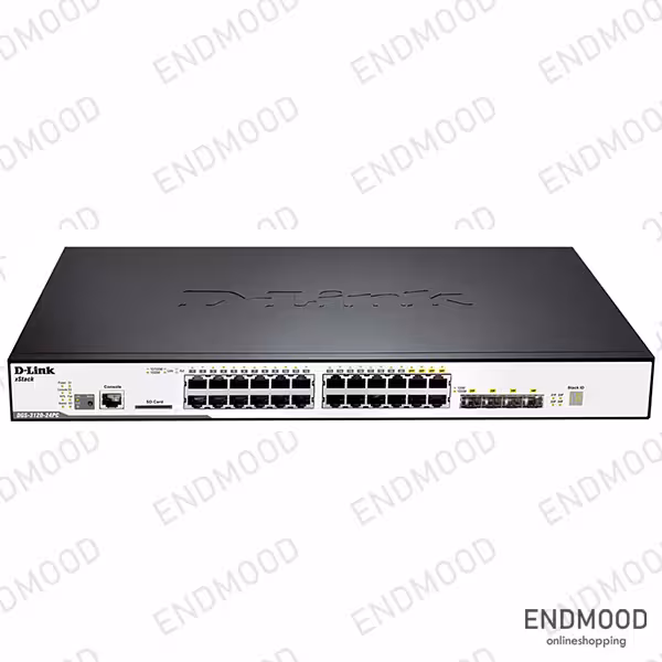 سوئیچ شبکه 24 پورت دی-لینک مدل DGS-3120-24PC
