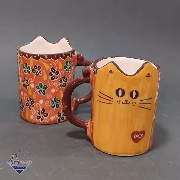 ماگ پیشول (گربه) طرح شش