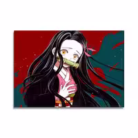 تابلو شاسی گوفی مدل نزوکو دیمن اسلیر طرح انیمه شیطان کش Demon Slayer Nezuko کد RG17 | دنیای قاب