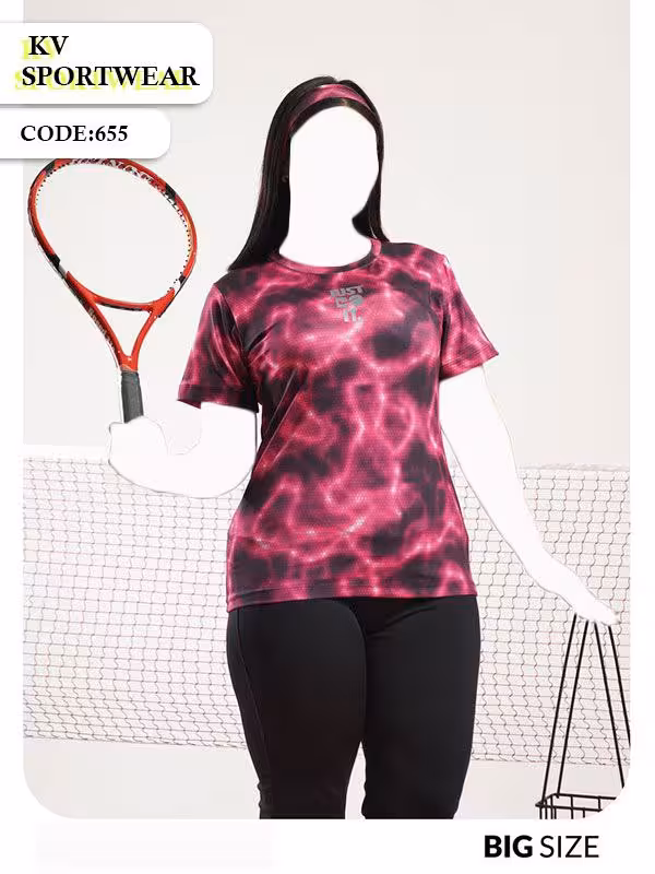 تیشرت ورزشی بیگ و فری سایز زنانه NIKE کد 006