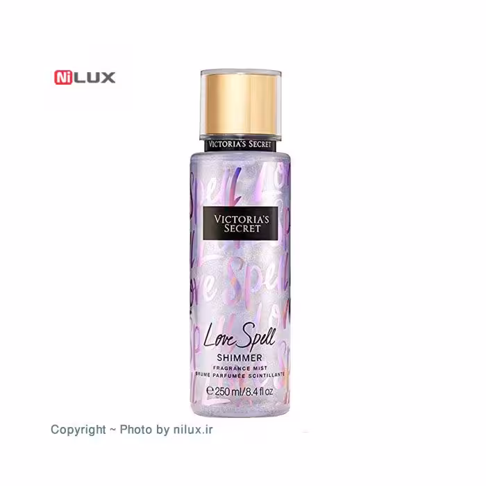 بادی اسپلش زنانه ویکتوریا سکرت مدل Love Spell SHIMMER حجم 250 میلی لیتر