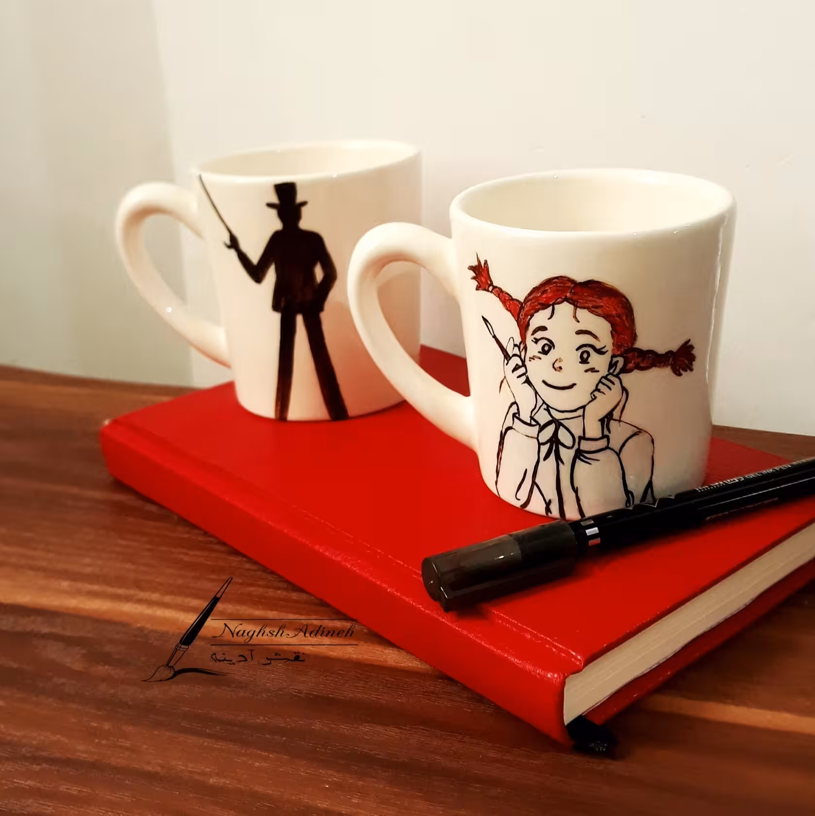 ماگ زوج ست جودی ابوت و بابا لنگ دراز