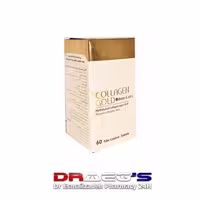 کلاژن گلد بیوتین  ویتامین ث و زینک آدریان قرص 60عدد collagen gold and biotin and vitaminc adrian 60tablets