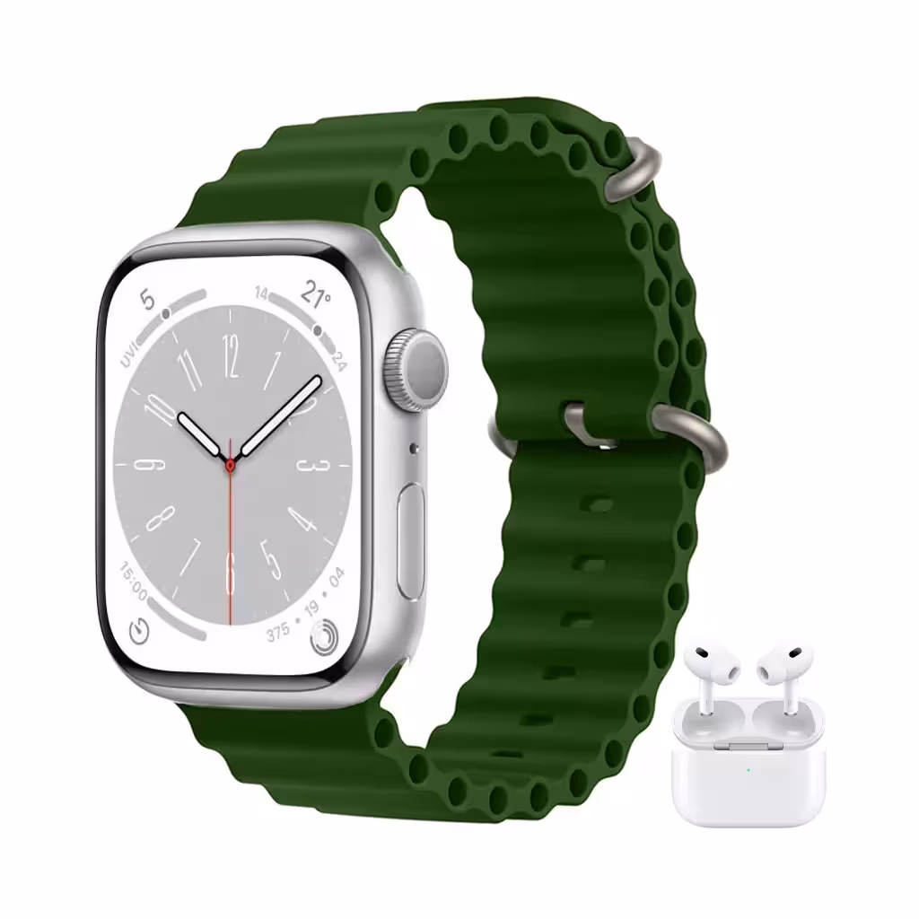 ساعت هوشمند طرح اپل واچ مدل KW55 MAX