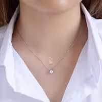 💍گردنبند جواهری ظریف(G_3009)