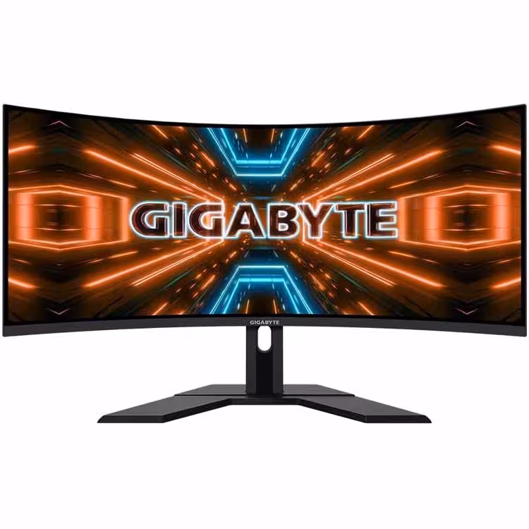 مانیتور گیگا بایت G34WQC سایز 34 اینچ Monitor Gigabyte