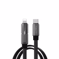 کابل تبدیل Type-C به Type-C و لایتنینگ  kuulla مدل KL-X72 طول 2 متر