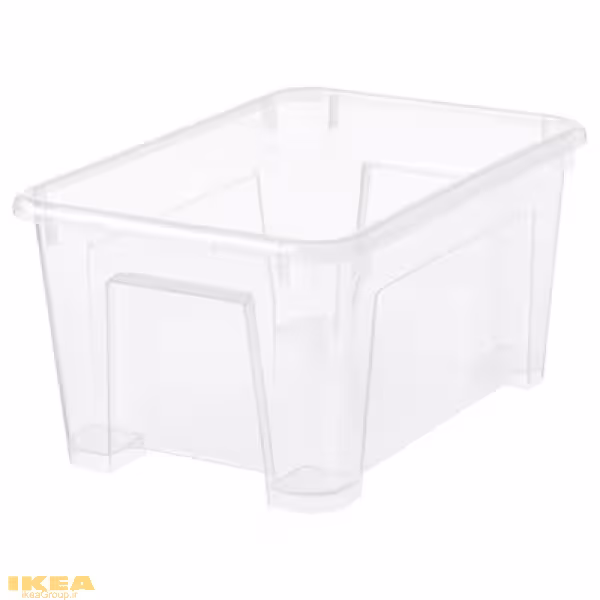 جعبه شفاف 5 لیتر مدل SAMLA | برند ایکیا | ارسال 15 الی 20 روز کاری