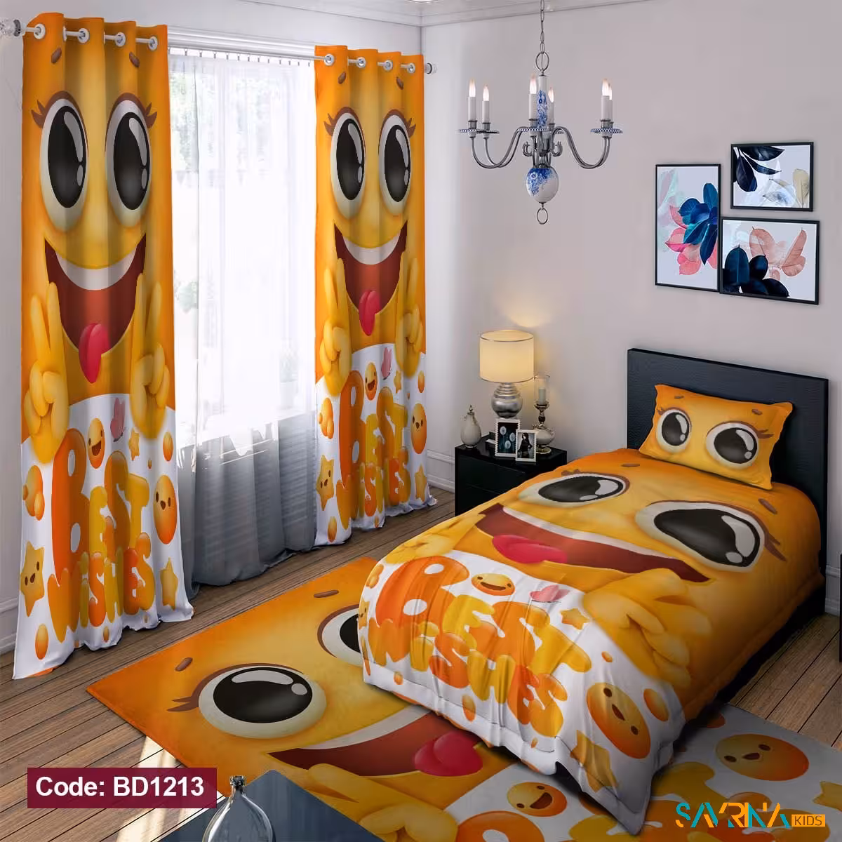 ست اتاق خواب طرح بابسفنجی کد BD1213