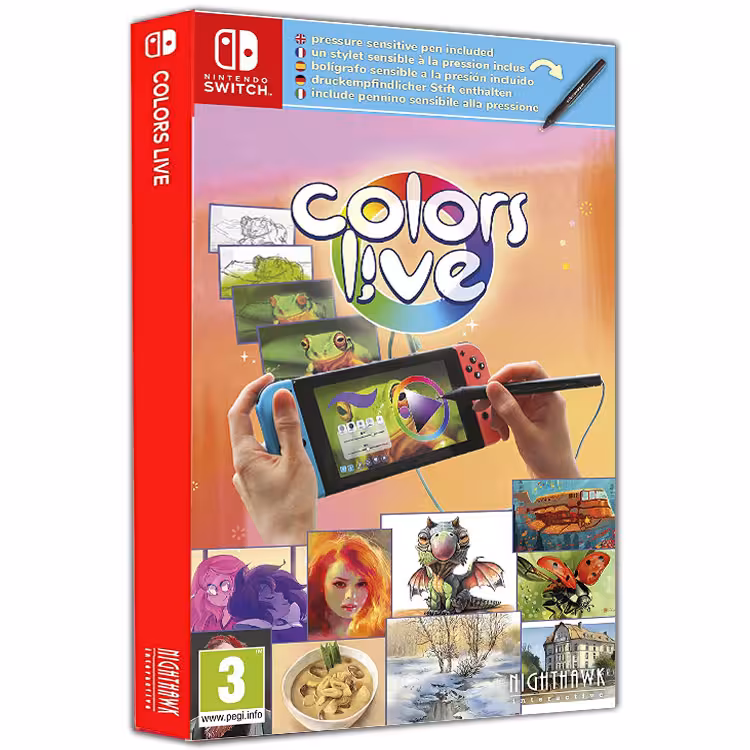Colors Live! with Stylus pen – Nintendo Switch