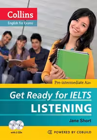 کالینز گت ردی فور آیلتس لسینینگ پری اینترمدیت | کتاب انگلیسی Collins Get Ready for IELTS Listening Pre Intermediate