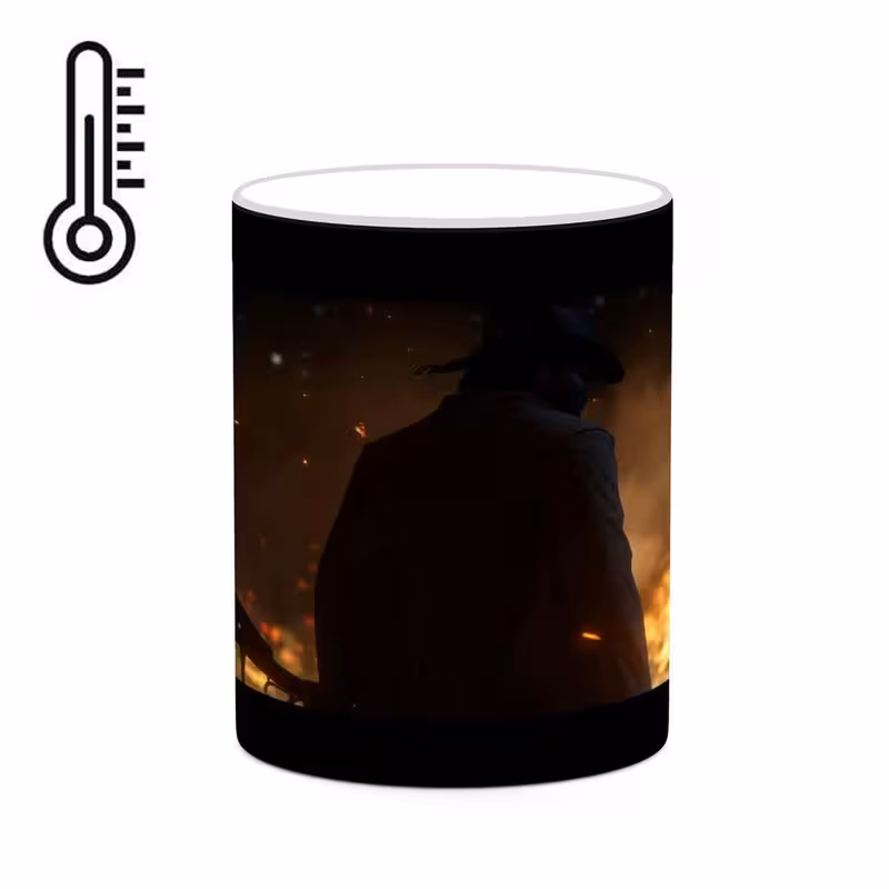 ماگ حرارتی   بازی رد دد Red Dead Redemption II کد mgh30067