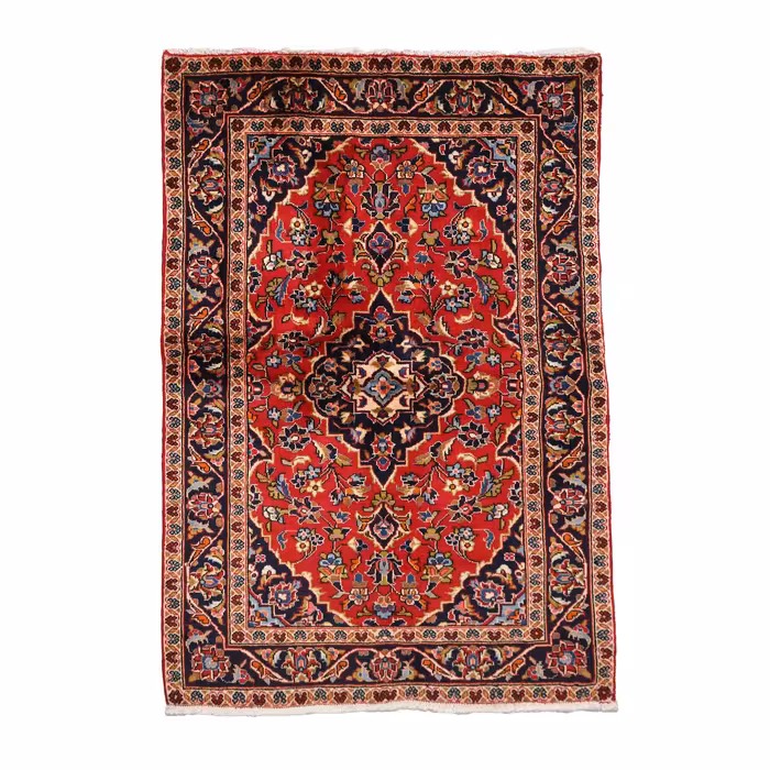 فرش قدیمی دستباف یک و نیم متری کد 40206120