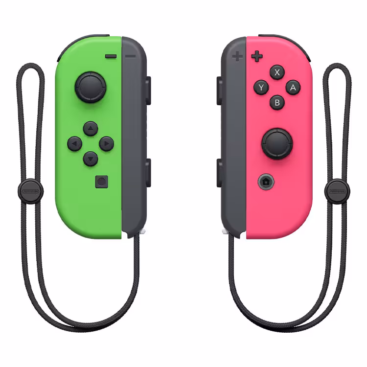 Nintendo Switch Joy-Con Controller Pair – Neon Pink/Neon Green
