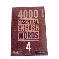 کتاب4 4000 Essential English Words اثر Paul Nation انتشارات Compass Publishing