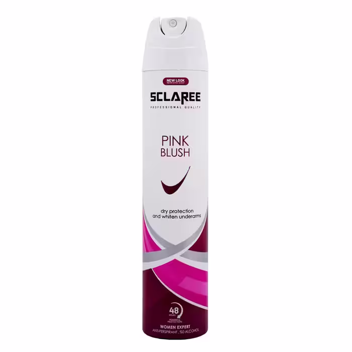 اسپری بدن زنانه اسکلاره مدل Pink Blush حجم 200 میل