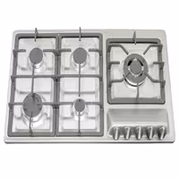 گاز رومیزی استیل لیگوریا مدل HOB64 کوهان دار