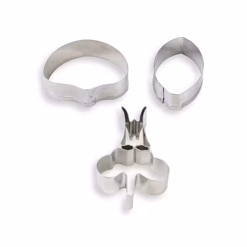 بودکور ست کاتر گلسازي 3 تايي ارکيده 230027