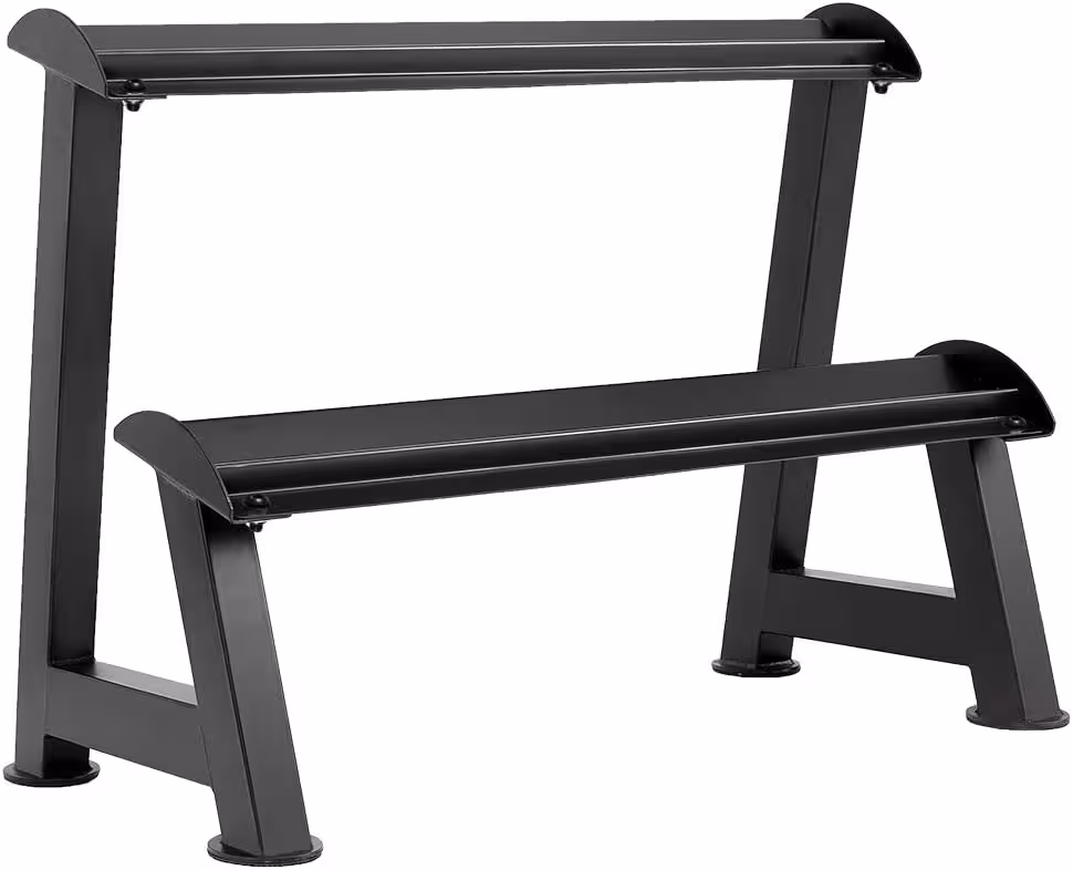 رک دمبل دو طبقه dumbbell rack bato2022