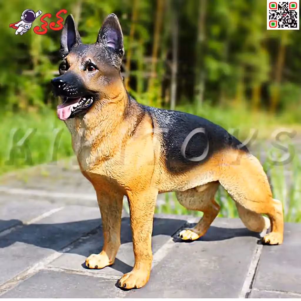 فیگور حیوانات ماکت سگ ژرمن شپرد German Shepherd 853