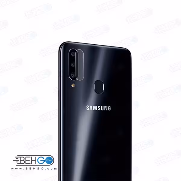 گلس لنز دوربین A20s محافظ لنز دوربین آ بیست اس بی رنگ و شفاف یا محافظ لنز دوربین شیشه ای Camera lens Glass Protector for Samsung A20s