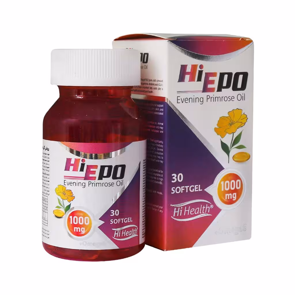 سافت ژل روغن گل مغربی های هلث 30 عدد