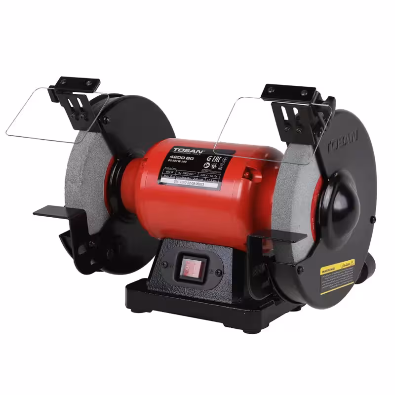 سنگ سنباده رومیزی 200 میلی‌متر 600 وات مدل 4200BG توسن