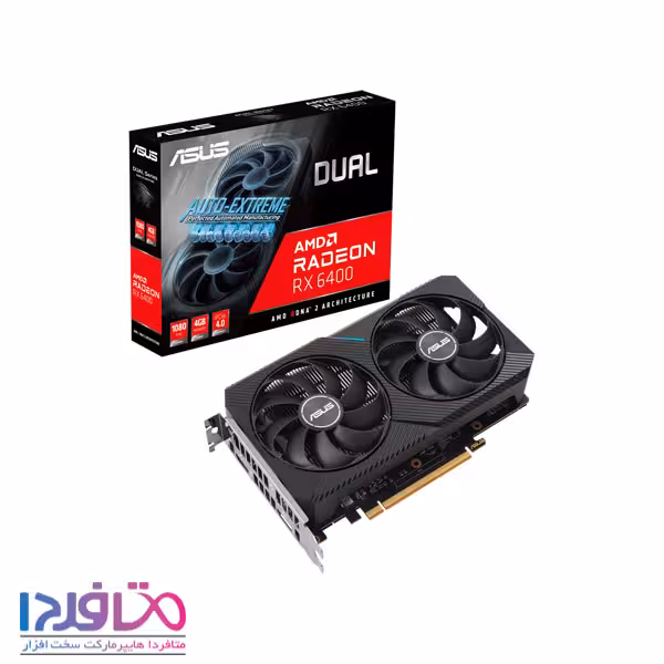 کارت گرافیک ایسوس مدل RX6400 DUAL 4GB