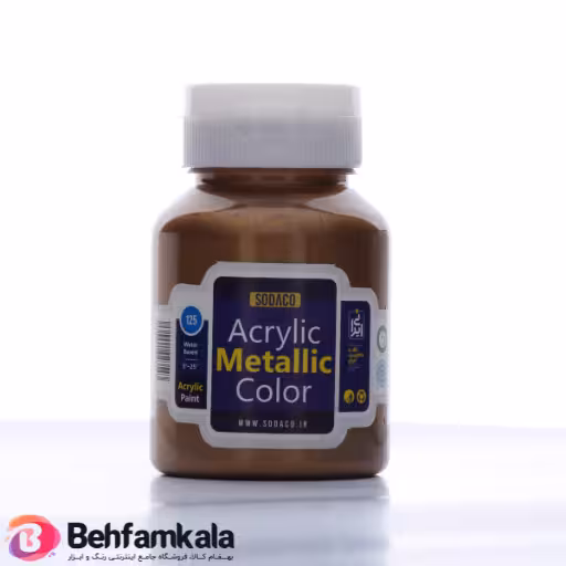 رنگ اکریلیک متالیک برنز آنتیک سوداکو 125 میل