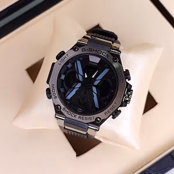 ساعت مچی کاسیو جی شاک ایکس دو زمانه مشکی G-Shock (دو موتوره)