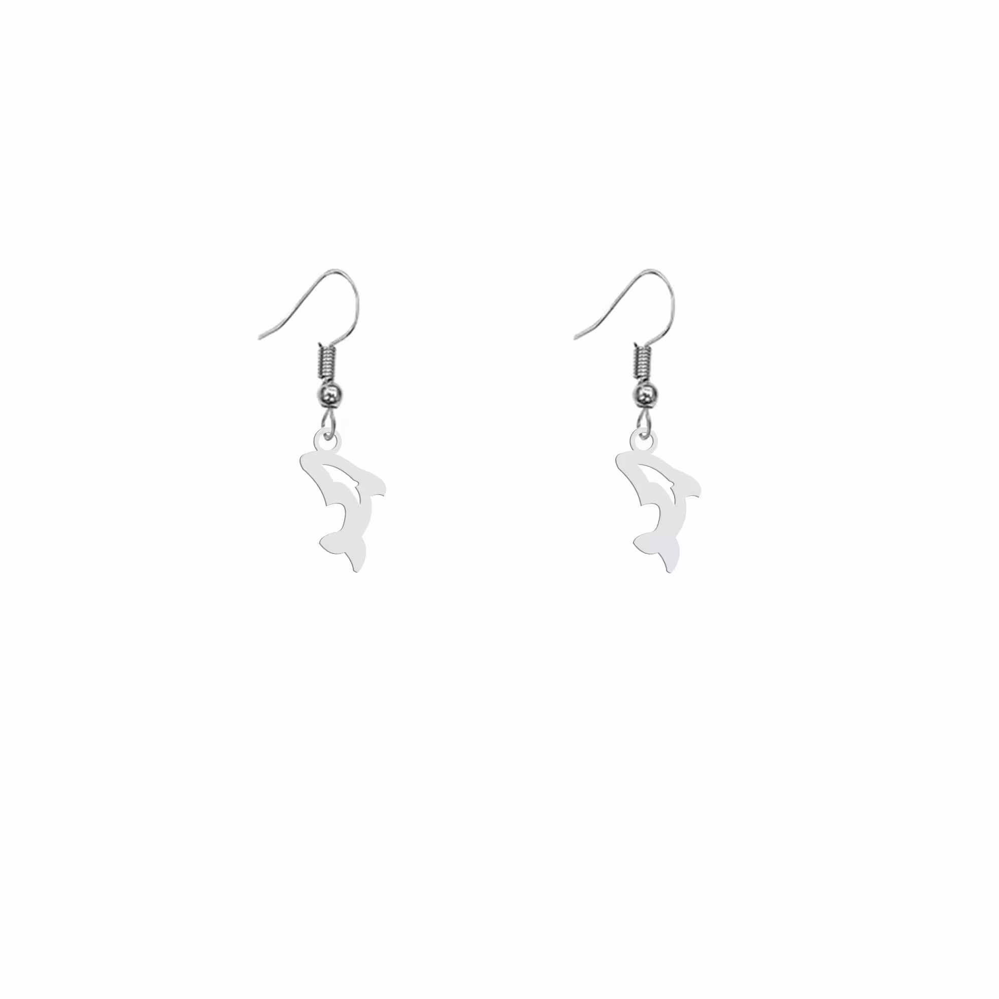 گوشواره هایکا گالری طرح دلفین کد ha88