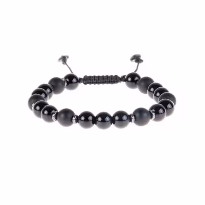 دستبند سنگی مات مردانه زنانه PM1020