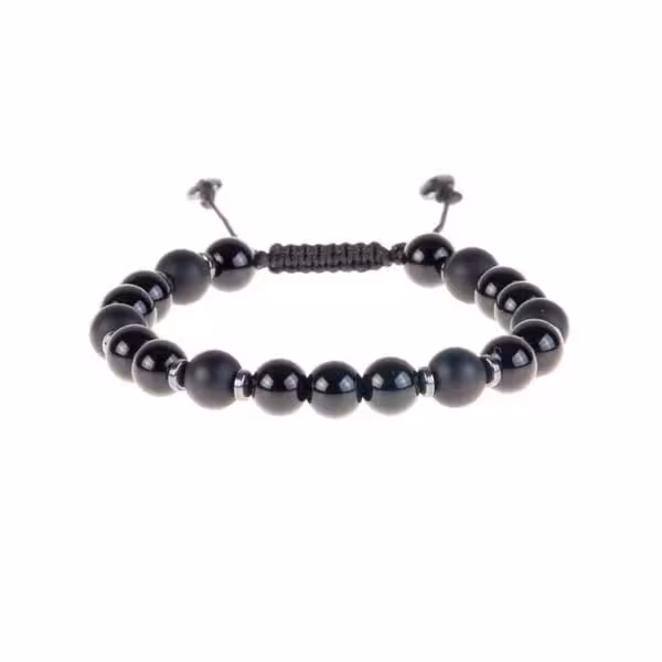 دستبند سنگی مات مردانه زنانه PM1020