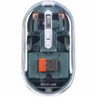 موس شفاف گرین لاین Green Lion Transparent Mouse Lite