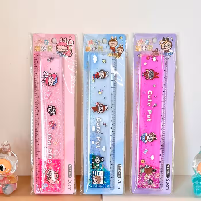 خط کش 20 سانتی آکواریومی لبوبو Labubu