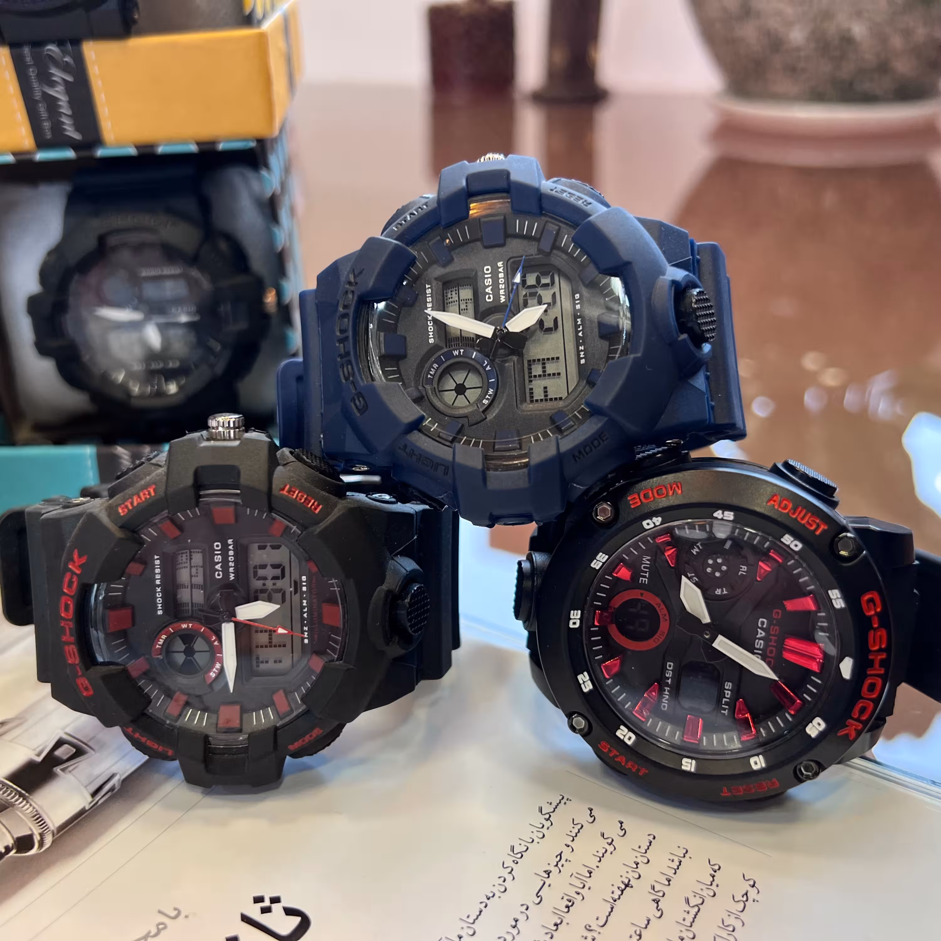 ساعت دیجیتالی جی شاک ( موتور ژاپن)