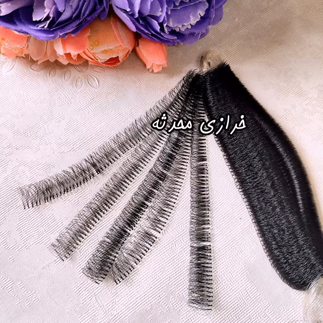 مژه ریسه ای کره ای مژه ریلی ابریشمی مژه مصنوعی (ریسه ای)