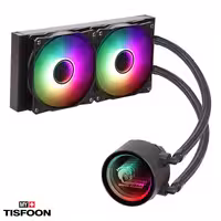 خنک کننده آبی پردازنده گرین  GREEN GLACIER 240 ECO ARGB