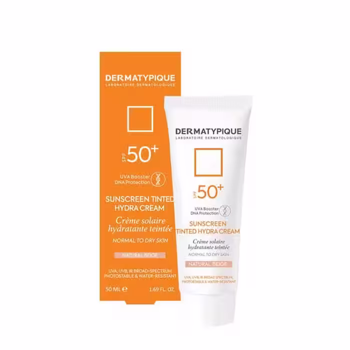 ضدآفتاب رنگی پوست خشک spf 50 درماتیپیک