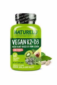 کپسول گیاهی ویتامین K2 و D3 برند ForestLeaf ـ بسته 60 عددی